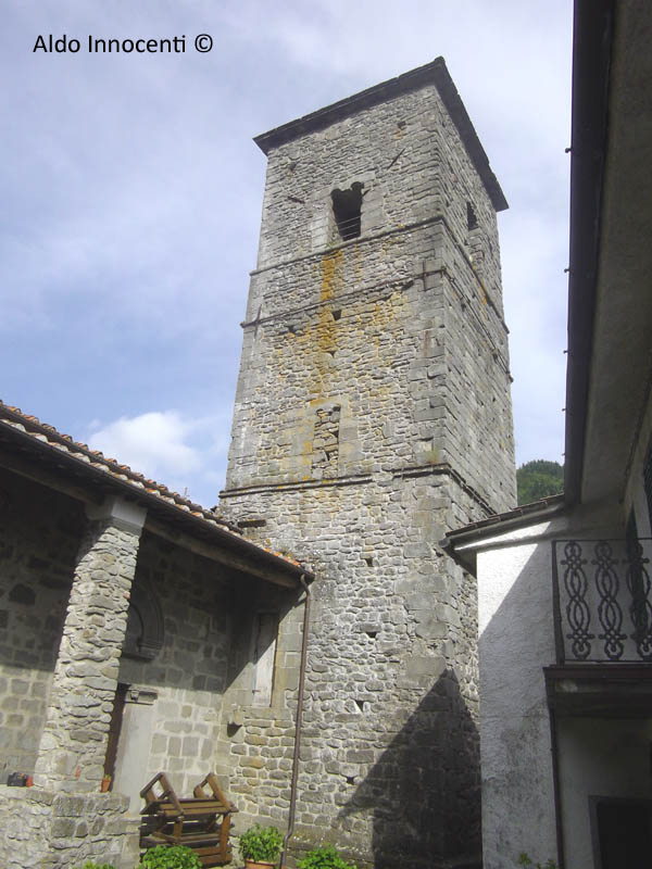 SPEDALETTO: CAMPANILE E INGRESSO ALLA CHIESA DI SAN BARTOLOMEO 1